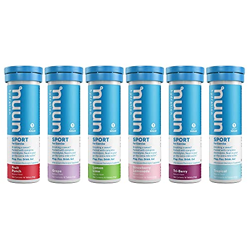 Nuun Sport Electrolyte Drink Variety Pack (60 servings)