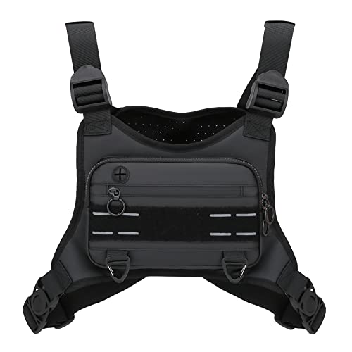 Sports Chest Bag with Phone Holder & Extra Storage