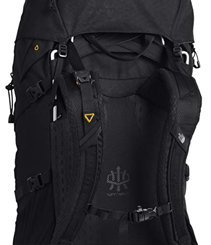 THE NORTH FACE Terra Backpacking Backpack, TNF Black/TNF Black, S-M 55L