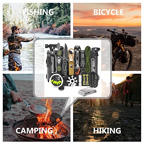 30-in-1 Survival Gear for Outdoor Enthusiasts