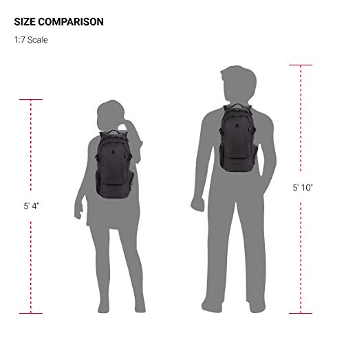 SwissGear 3598 Backpack Narrow Daypack, Dark Grey, 18-Inch