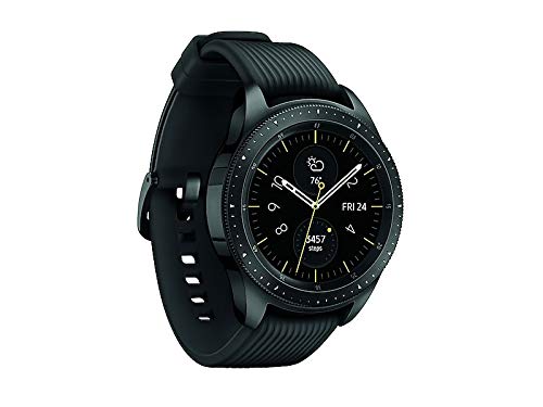 Samsung Galaxy Watch (42mm, GPS, Bluetooth, Unlocked LTE) – Midnight Black (US Version)
