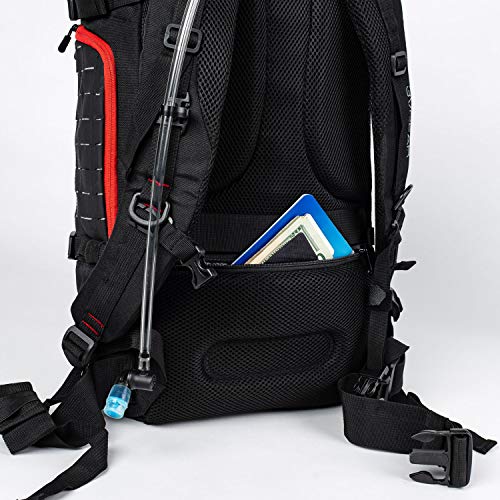 3V Gear Transit Redline EDC Tactical Backpack - 40L - Laptop Compartment - Hydration Compatible