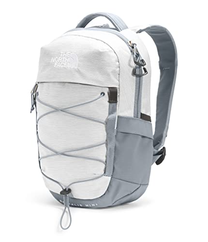The North Face 10L Mini Borealis Laptop Backpack, TNF White Metallic M鬡nge/Mid Grey, One Size