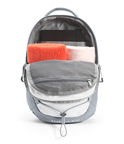 The North Face 10L Mini Borealis Laptop Backpack, TNF White Metallic M鬡nge/Mid Grey, One Size