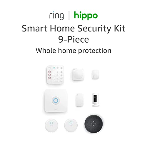 Hippo Home Security Kit with Ring & Echo