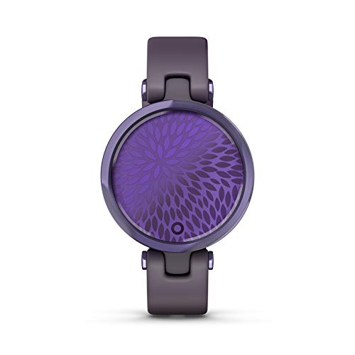 Dark Purple Garmin Lily Smartwatch with Touchscreen