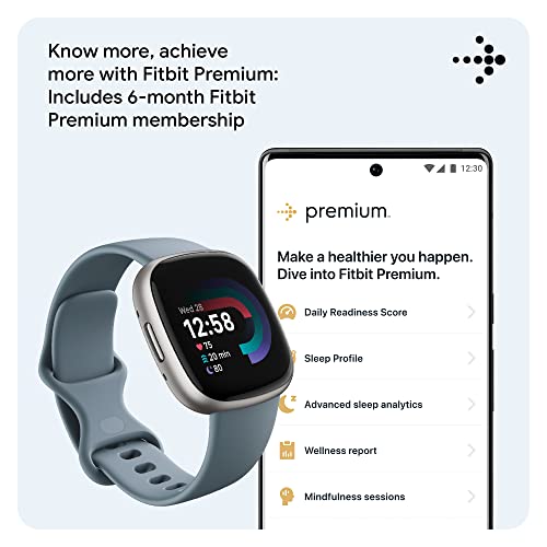 Fitbit Versa 4 Smartwatch with Fitness Features