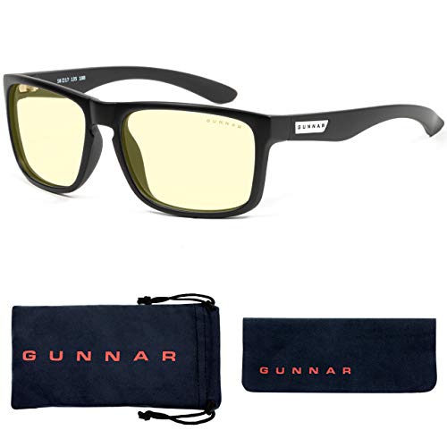 GUNNAR - Premium Gaming and Computer Glasses - Blocks 65% Blue Light - Intercept