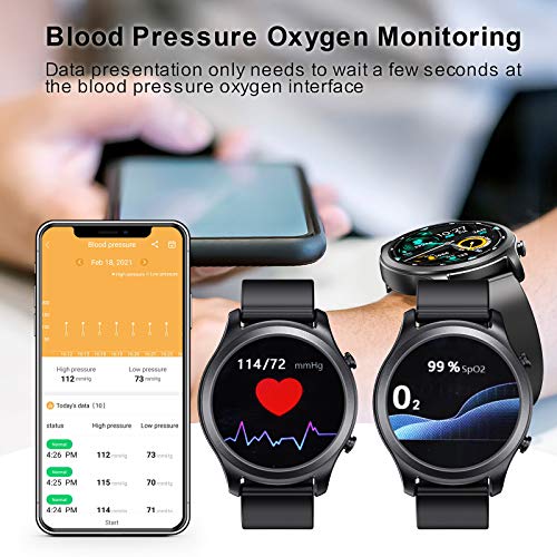 Smart Fitness Tracker with Temperature & Heart Monitor