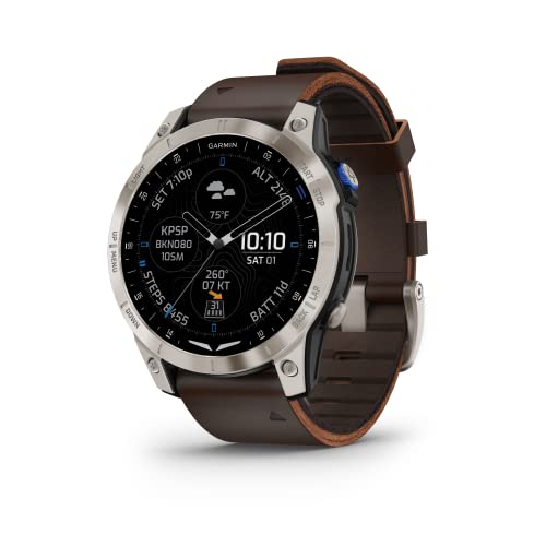 Garmin D2™ Mach 1 Smartwatch with GPS & Aviation Features