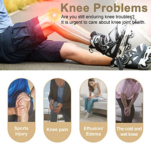 Wireless Knee Massager with Heating and Vibration