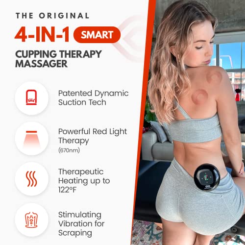 Smart Cupping Massager with Red Light Therapy