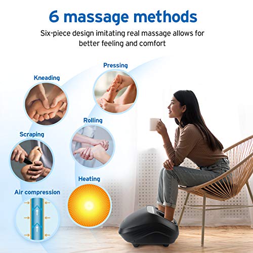 Shiatsu Foot Massager with Heat and App