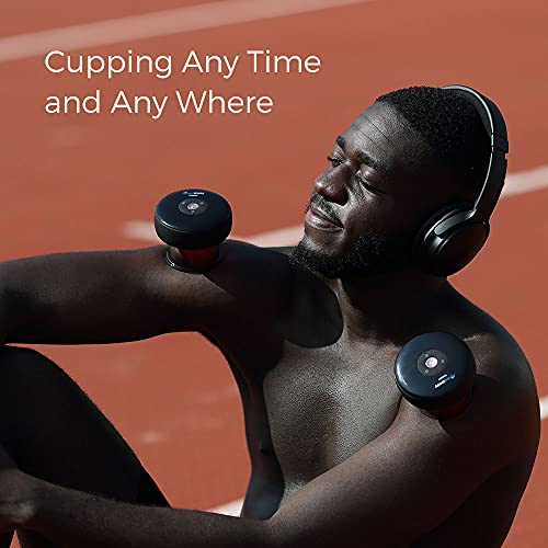 ACHEDAWAY Cupper(Pair) - All New Smart Cupping Therapy Massager with Red Light Therapy