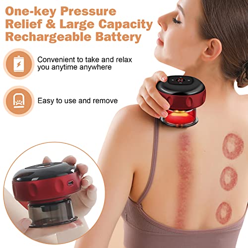 Smart Electric Cupping Therapy Device - 3 in 1 Massage
