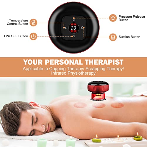 Smart Electric Cupping Therapy Device - 3 in 1 Massage