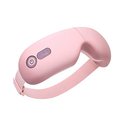 Smart Pink Eye Massager with Heating Pads