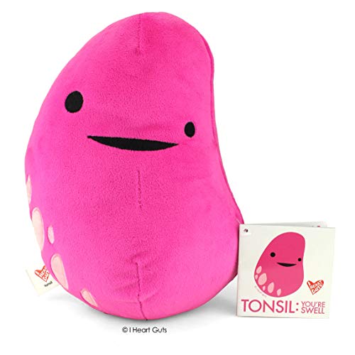 I Heart Guts Tonsil Plush - Swell Stuffed Toy