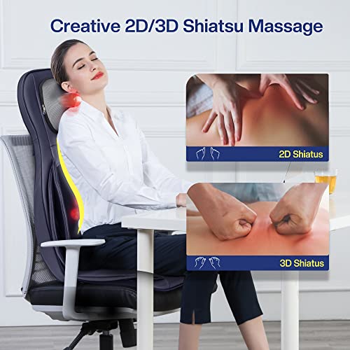 Smart Shiatsu Massager Chair Cushion for Pain Relief