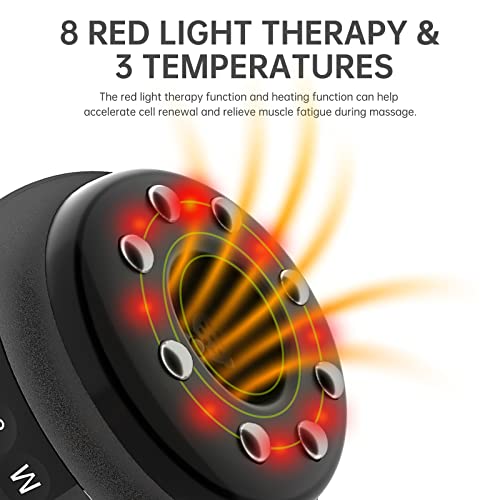 Hangsun Electric Cupping Massager with APP - The All-New CP200 Smart Cupping Therapy Set with Red Light Therapy, 7 Suction Levels, 3 Temperature Settings, and 2Gua Sha Massager Modes…