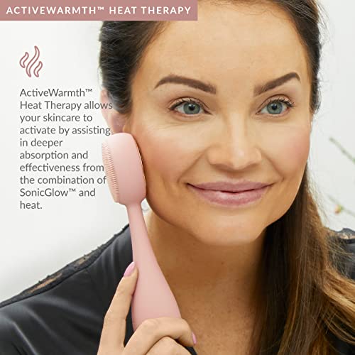 Gold Facial Cleansing Device with Anti-Aging Massager