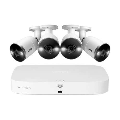 8-Channel 4K Security Camera System with Smart Detection