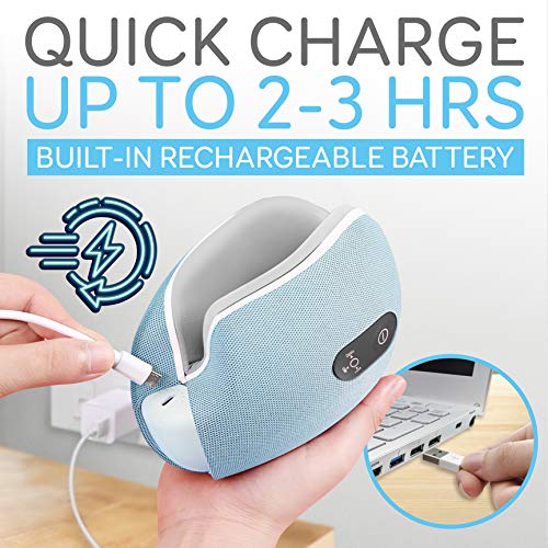 SereneLife Rechargeable Eye Massager with Heat