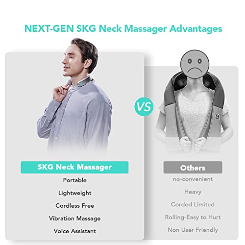 Wireless SKG Neck Massager with Heat