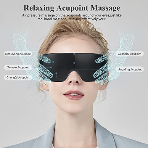 Heated Smart Eye Massager with Bluetooth Music