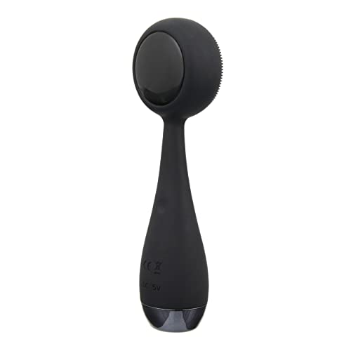 Smart Facial Cleansing Device with Obsidian Gemstone