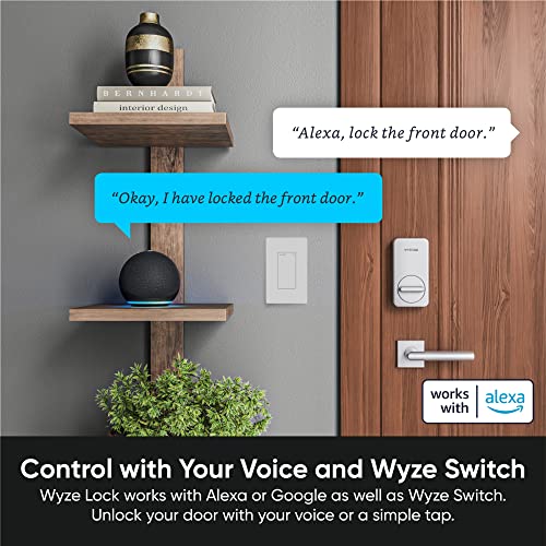 Smart Wyze Door Lock with Voice Assistant