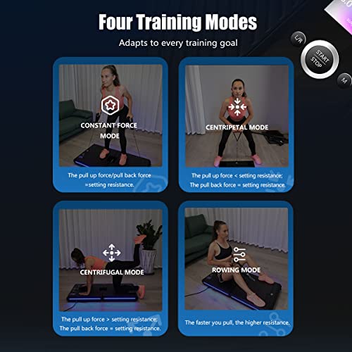 Foldable Smart Fitness Trainer for Home Gym