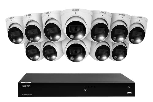 Lorex 4K NVR System with 12 Security Cameras