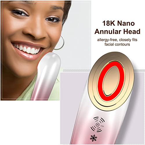 RF Skin Tightening Facial Magic Wand with Red Light