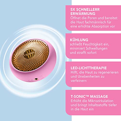 Red Light Therapy Facial Moisturizer - Pearl Pink