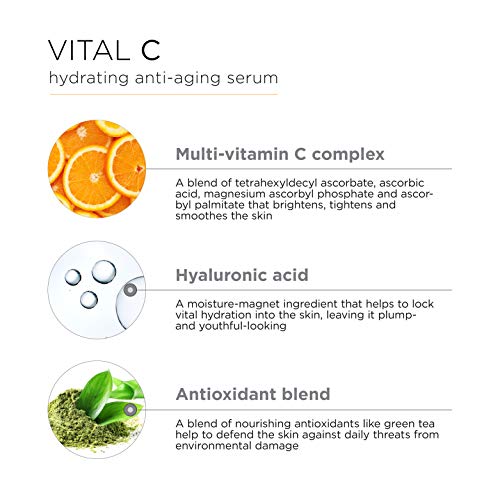 IMAGE Skincare, VITAL C Hydrating Serum, with Potent Vitamin C to Brighten, Tone and Smooth Appearance of Wrinkles, 1.7 fl oz