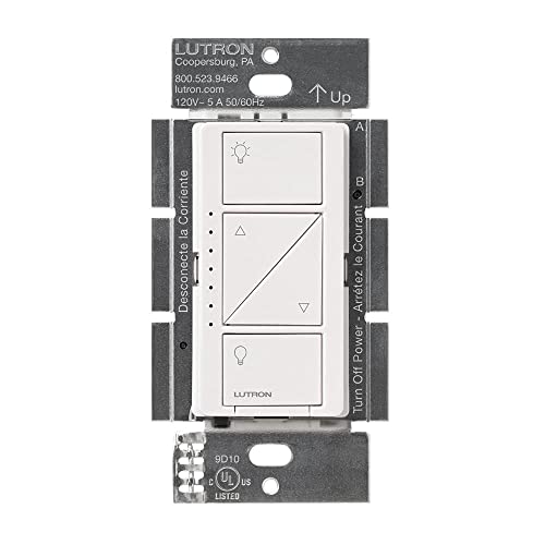 Smart Lighting Dimmer Switch (White, 8-Pack)
