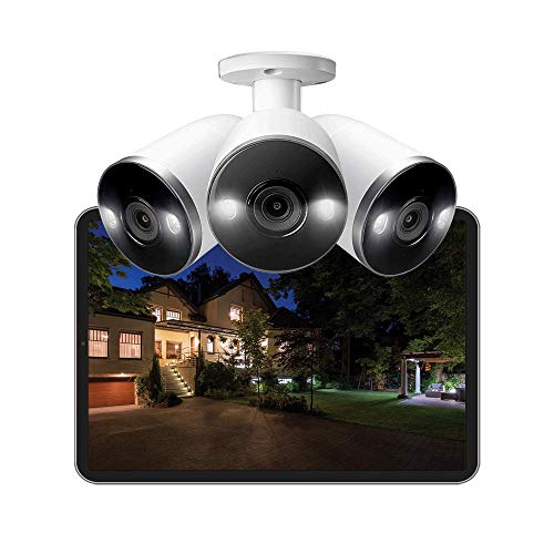 Lorex 4K Security Camera System, Fusion 8-Channel 2TB NVR with 6 Indoor/Outdoor Wired IP POE Smart Deterrence Cameras, Smart Motion Detection Plus