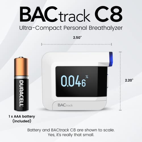 BACtrack C8 Breathalyzer with Smartphone Connectivity