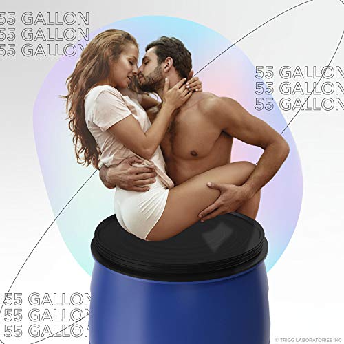 Turn On Water Based Sex Lube 55 Gallon Drum Premium Personal Lubricant, Long Lasting Formula for Condom Safe Vegan Ph Balanced Hypoallergenic & Paraben Free Intimacy, Gel Lube for Men Women & Couples