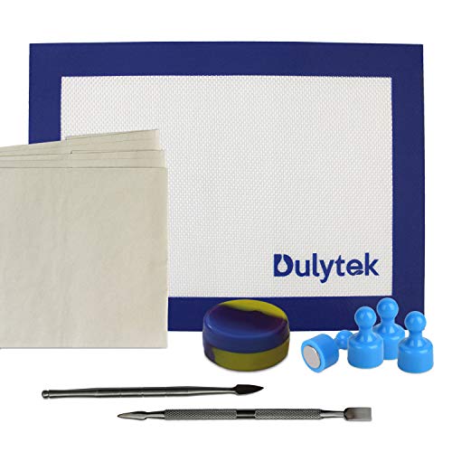 Dulytek DM2 Personal Heat Press Machine, 2 Ton / 4000 lbs Force, Well Aligned 3" x 3" Dual Heat Plates - Precise Two-Channel Control Panel - Bench Clamp - Manual Operation - [Starter Kit Included]