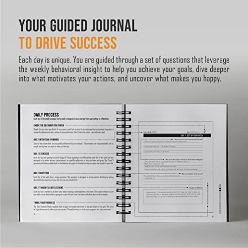 The Brain/Shift Journal - Scientifically Proven Guided Journal for Goal Setting and Achieving: A 13-Week Undated Planner, Organizer, and Notebook for Personal Productivity