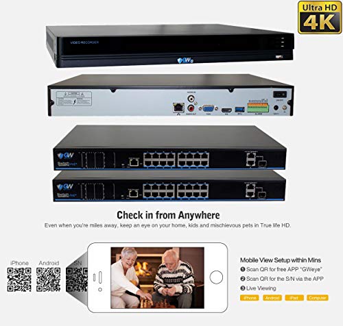 32-Ch UltraHD AI Bullet Cam Security System