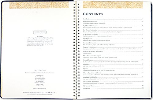 Belongings, Business & Wishes: Peace of Mind Planner