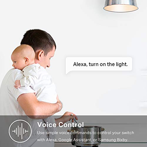 White Kasa Smart Light Switch for Alexa & Google Home