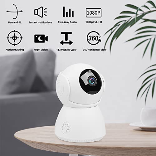 WiFi HD Security Camera with 2-Way Audio