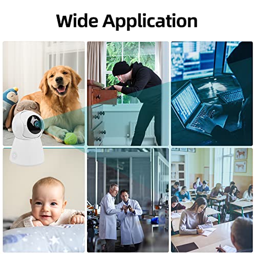 WiFi HD Security Camera with 2-Way Audio