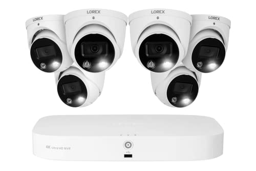 Smart 8-Channel Security Camera System with Deterrence