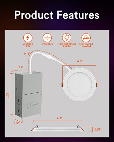 Lumary Smart RGBAI Recessed Lighting Set (4pcs)